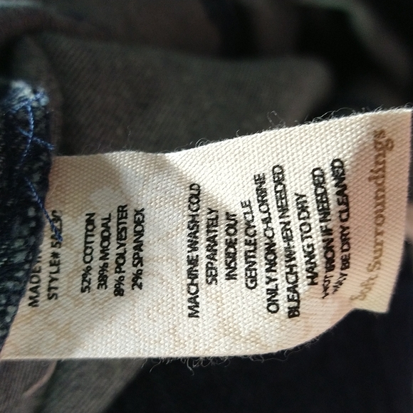 Soft Surroundings Denim Capri Pants - Picture 7 of 7